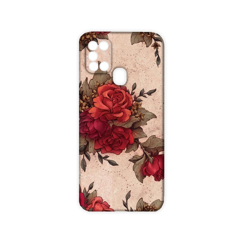 کاور مدل گل کد 091 مناسب برای گوشی موبایل سامسونگ galaxy A21s