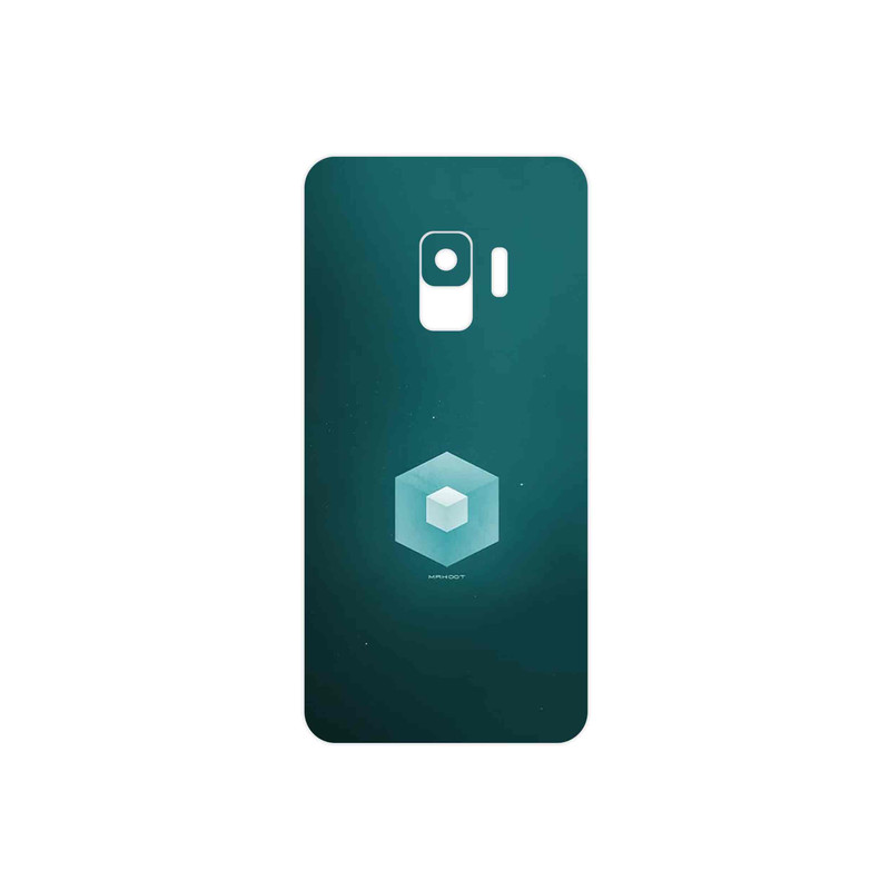 برچسب پوششی ماهوت مدل Minimal Cube icon مناسب برای گوشی موبایل سامسونگ Galaxy S9
