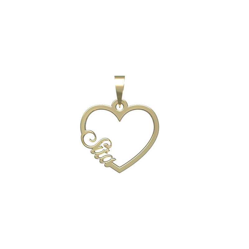 آویز گردنبند طلا 18 عیار زنانه مدوپد مدل اسم سیتا sita کد PB1-10450