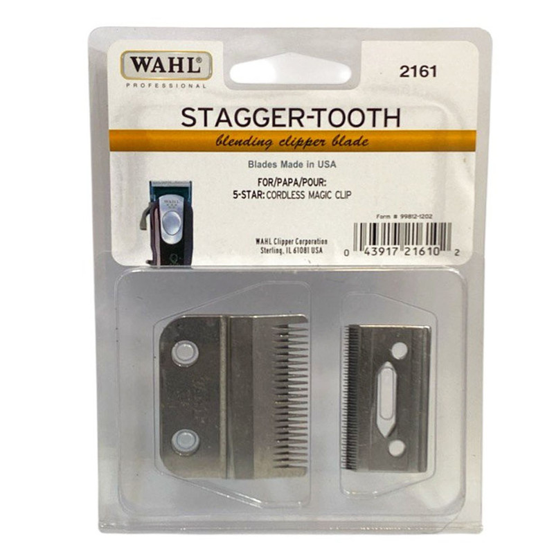تیغ یدک ماشین اصلاح وال مدل STAGGER-TOOTH-2161 بسته 2 عددی