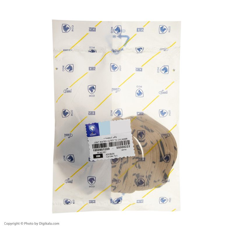 واشر کاغذی درترموستات به سرسیلندر ایساکو مدل 1860901099 مناسب برای پیکان و آریسان