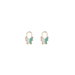 گوشواره طلا 18 عیار زنانه مایا ماهک مدل ME1103