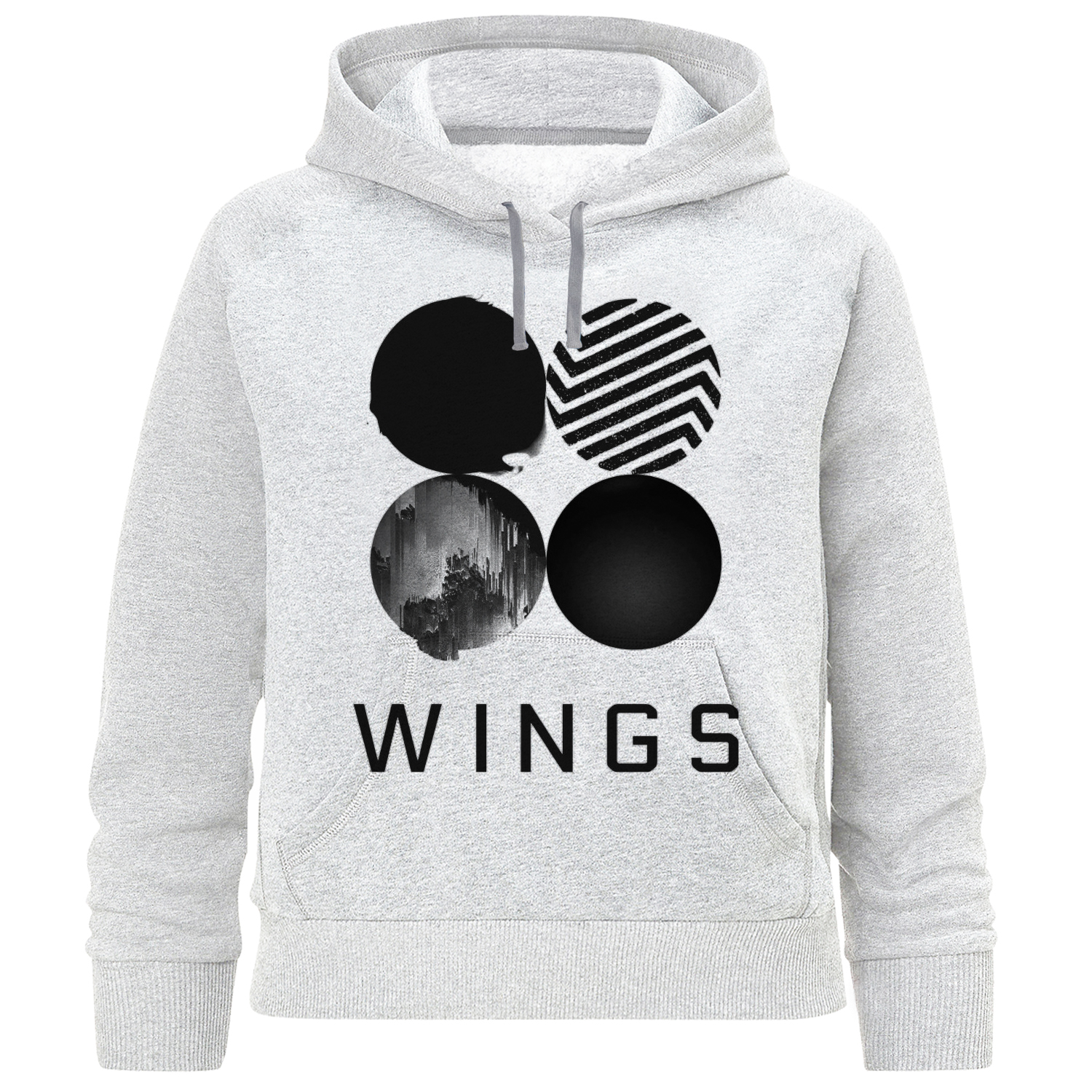 هودی دخترانه مدل W163 WINGS