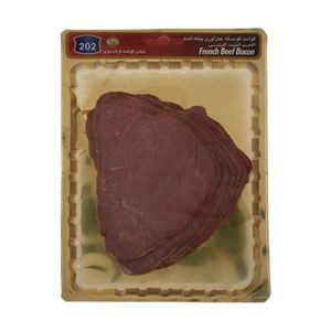 نقد و بررسی بیکن 97 درصد گوشت فرانسوی 202 - 250 گرم توسط خریداران