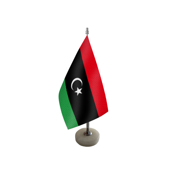 پرچم رومیزی مدل لیبی
