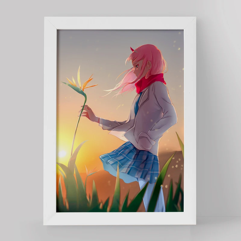 تابلو خندالو مدل زیروتو انیمه دارلینگ در فرنکس کد 11997