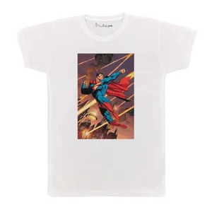 تی شرت بچگانه پرمانه طرح superman کد pmt.2861