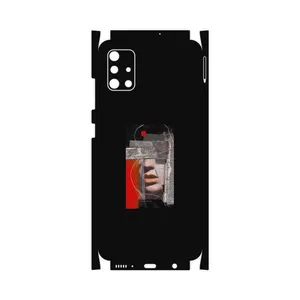 MAHOOT Collage of Mouth-FullSkin Cover Sticker for Samsung Galaxy A51