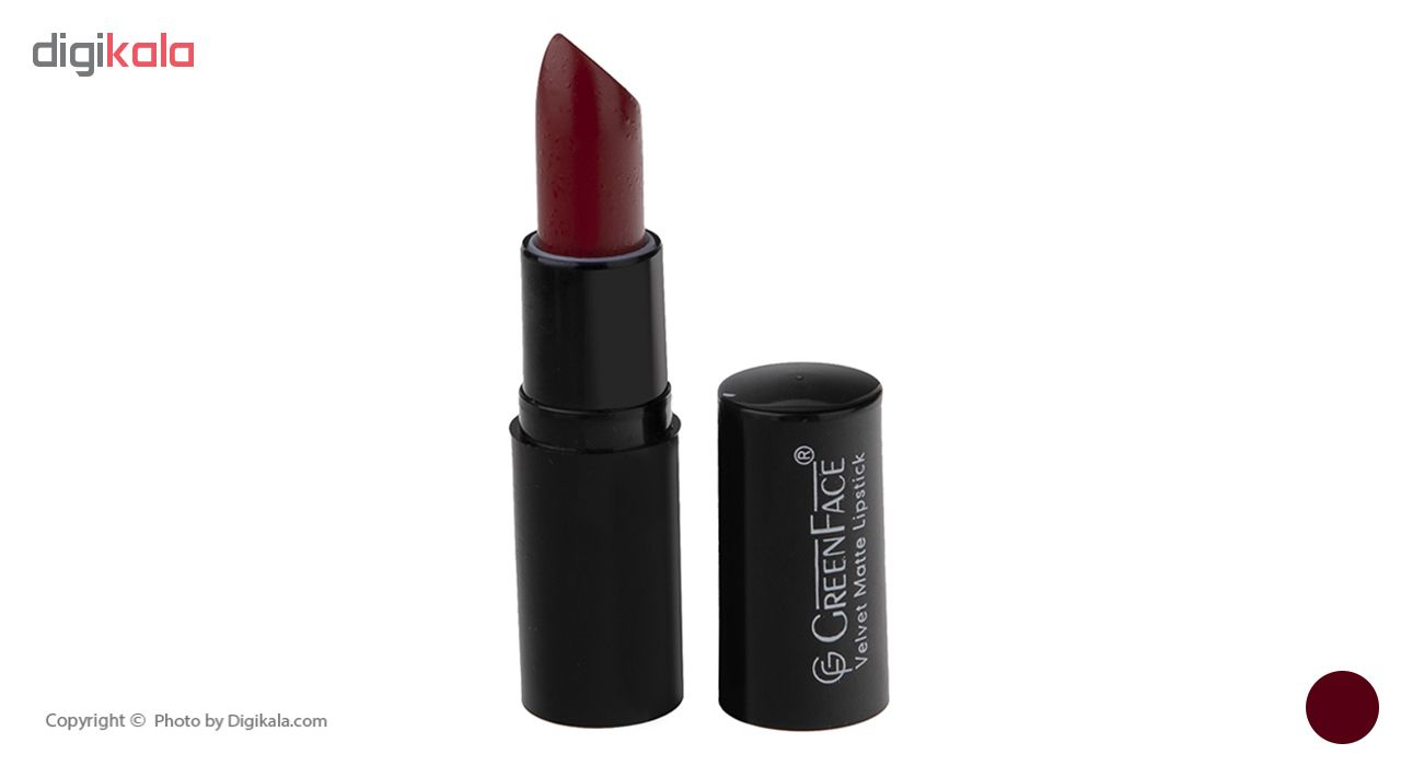 رژلب جامد گرین فیس سری Velvet Matte شماره 25