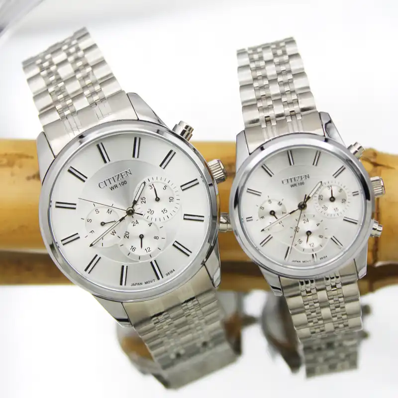 ست ساعت مچی عقربه ای زنانه و مردانه سیتی زن مدل 98164j