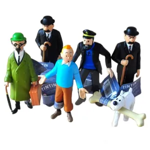 فیگور مدل تن تن مجموعه 6 عددی