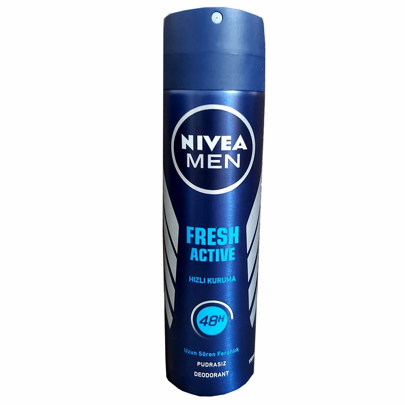اسپری ضد تعریق مردانه نیوآ مدل Fresh active حجم 150 میلی لیتر