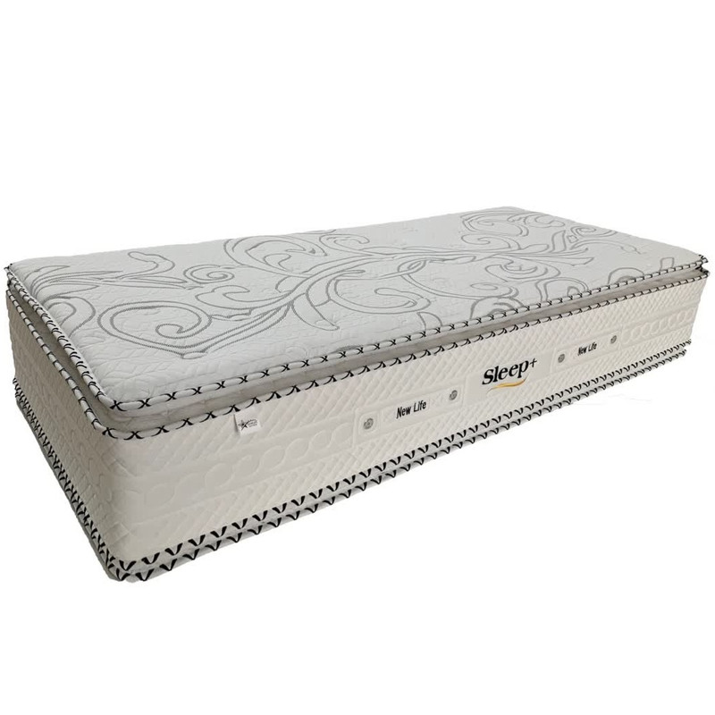 تشک نیولایف مدل طبی دو طرف پد +Sleep یک نفره سایز 90 × 200 سانتی متر