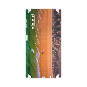 MAHOOT Beach and Green Sea-FullSkin Cover Sticker for Samsung Galaxy A7 2018