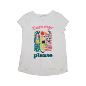 تی شرت آستین کوتاه دخترانه اچ اند ام کد 2533