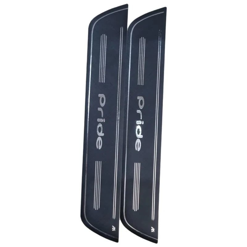 برچسب پارکابی خودرو امیران اسپرت طرح چرم کد 2025045 مناسب برای وانت پراید 151 مجموعه 2 عددی