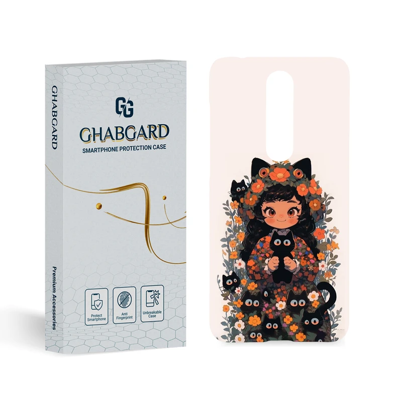 کاور قاب گارد مدل دخترانه مناسب برای گوشی موبایل نوکیا  5.1 Plus