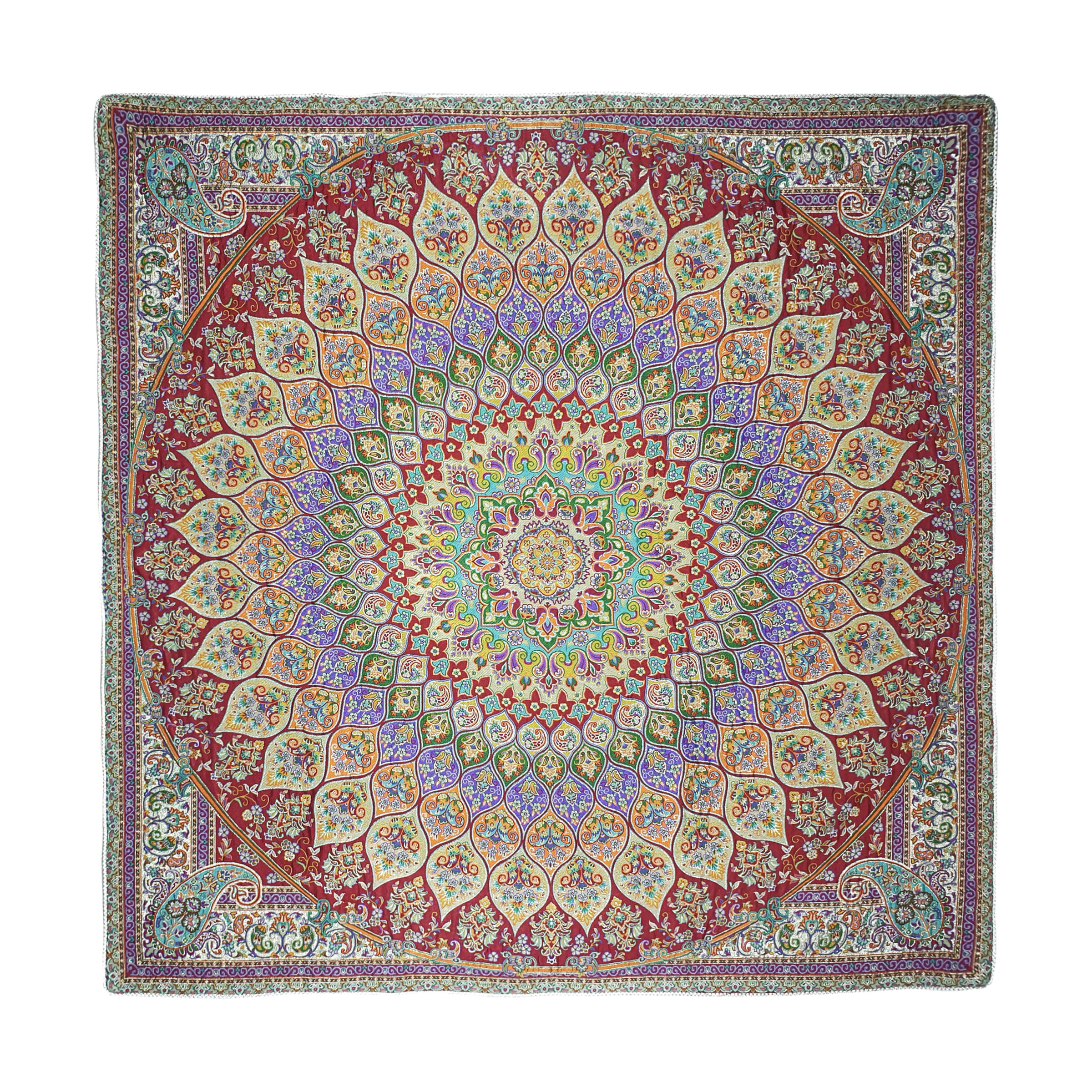 رومیزی ترمه مدل آشیان کد CV1-1