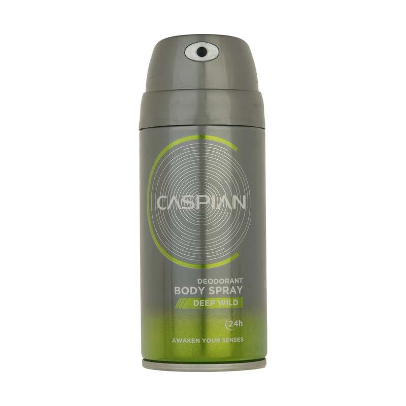 اسپری بدن مردانه کاسپین مدل DEEP WILD حجم 150 میلی لیتر