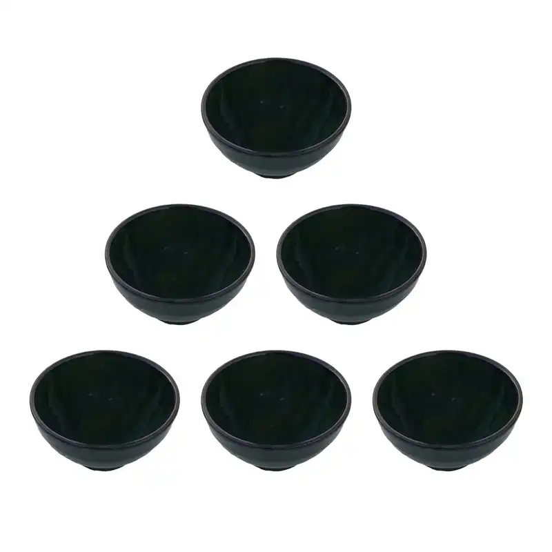 پیاله سفالی مدل الماس بسته 6 عددی