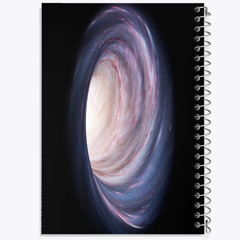 دفتر لیست خرید 50 برگ خندالو طرح کهکشان (galaxy) کد F6717