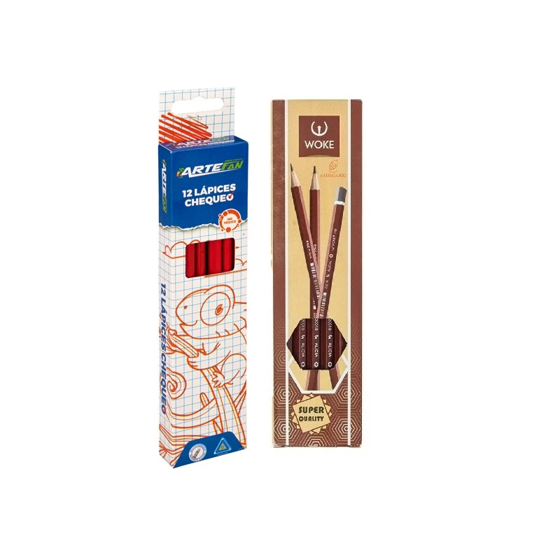 مداد مشکی وک با درجه سختی HB مدل آریانا به همراه مداد قرمز مجموعه 24 عددی