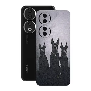 Remax cover sticker Leth model Doberman design suitable for Honor 90 mobile phone