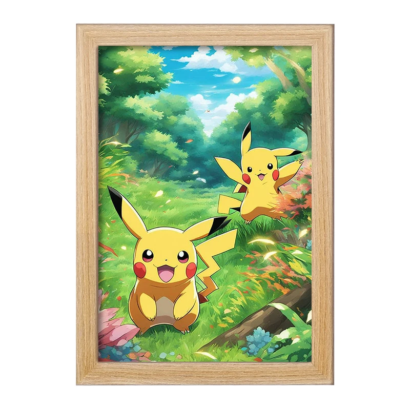 تابلو خندالو مدل انیمه پوکمون (Pokemon) کد F2022