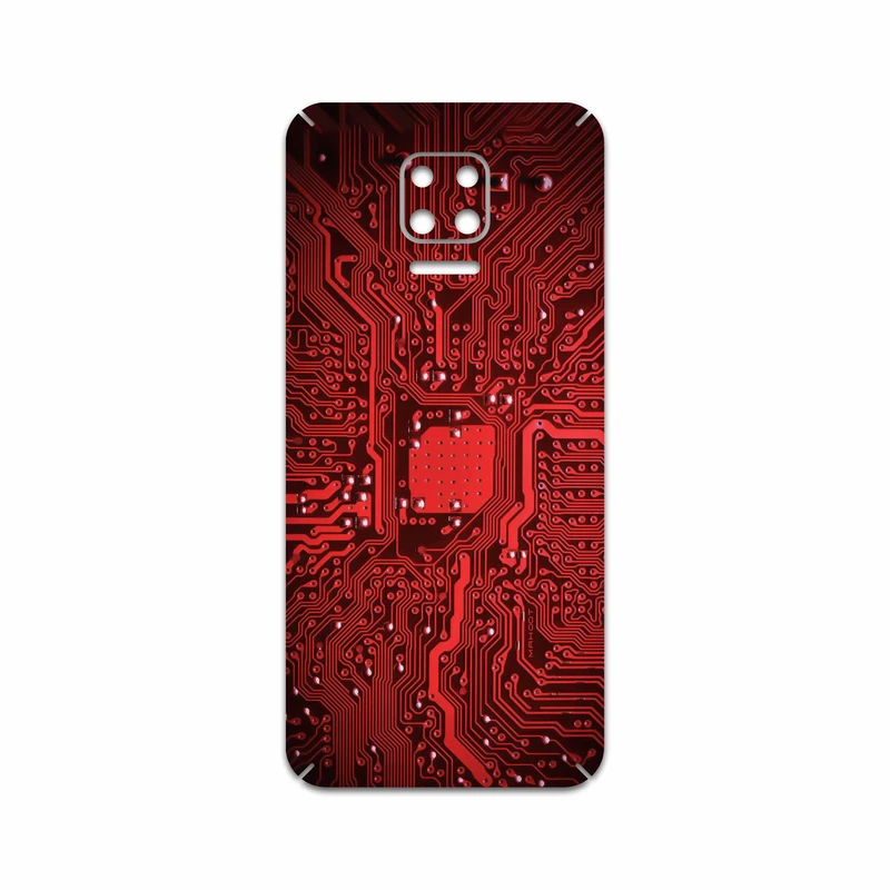 برچسب پوششی ماهوت مدل Red Printed Circuit Board مناسب برای گوشی موبایل شیائومی Redmi Note 9S