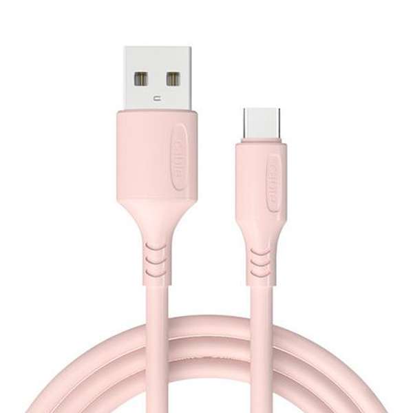 کابل تبدیل USB به USB-C ماکارون مدل M1 طول 1.2 متر