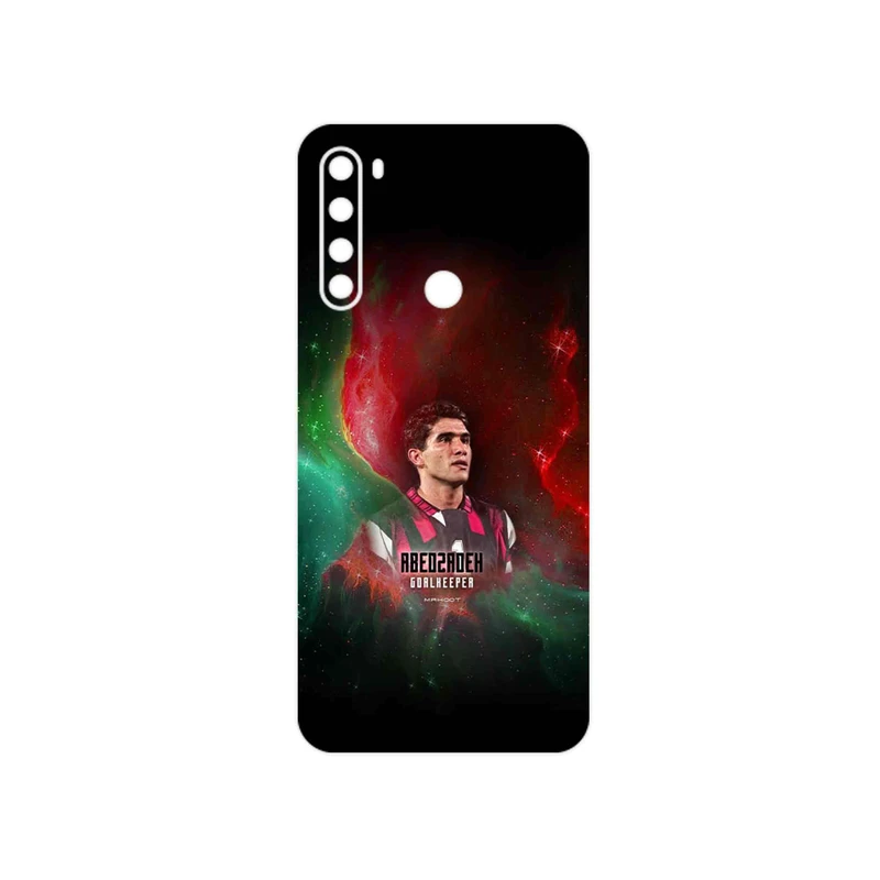 برچسب پوششی ماهوت مدل Ahmad Reza Abedzadeh مناسب برای گوشی موبایل شیائومی Redmi Note 8 2021