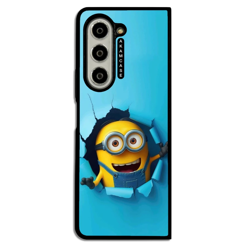 کاور آکام مدل AMC-WSGZFOLD5-MINIONS2 مناسب برای گوشی موبایل سامسونگ Galaxy Z Fold 5