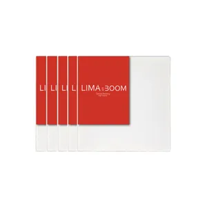 بوم نقاشی مربع لیما بوم مدل Art سایز 10*10 سانتی متر مجموعه 5 عددی