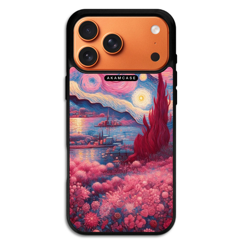 کاور آکام مدل AMC-WA17PROMAX-VANGOGH-15 مناسب برای گوشی موبایل اپل iPhone 17 Pro Max