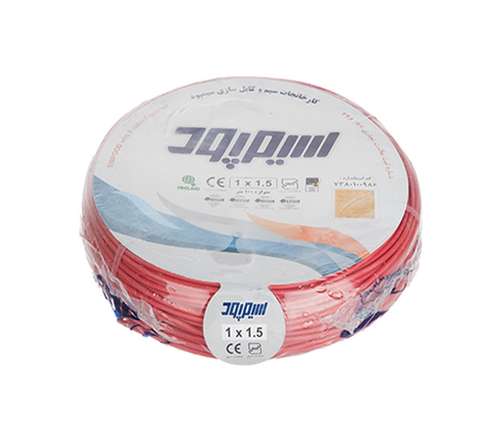 سیم برق افشان 1 در 1/5 سیم پود مدل 100