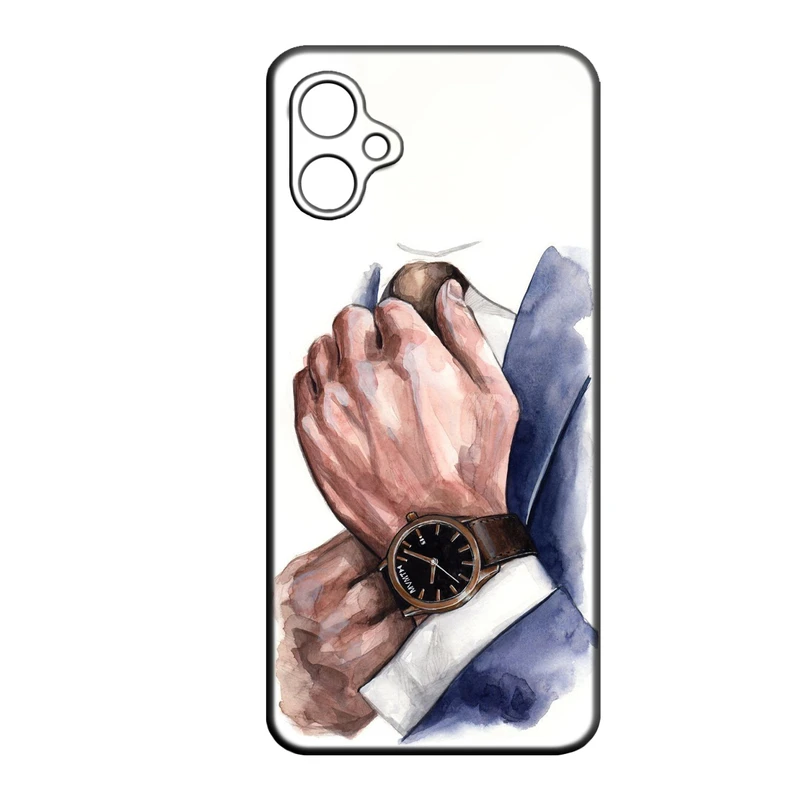 کاور طرح مردانه کد 14 مناسب برای گوشی موبایل سامسونگ Galaxy A04