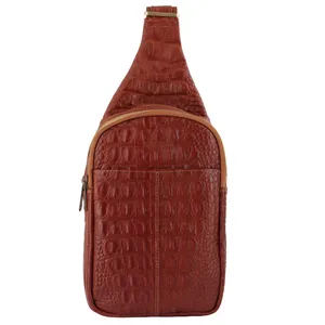 کیف رودوشی مردانه آدین چرم مدل DG65.KO