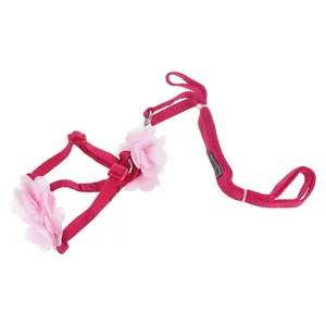 ست قلاده کتفی سگ و گربه مدل FLOWER