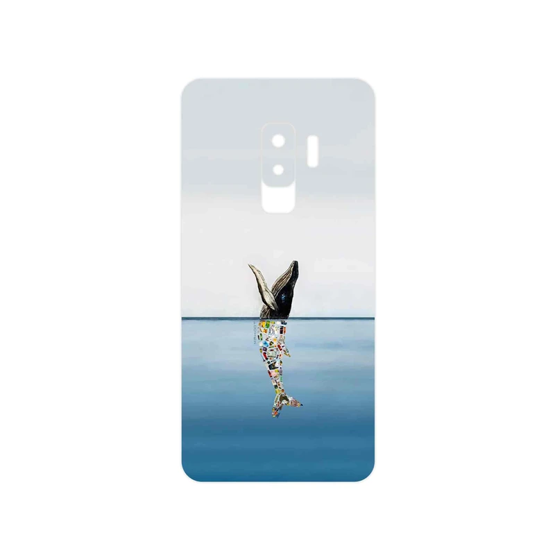 برچسب پوششی ماهوت مدل Collage of Sea Trash مناسب برای گوشی موبایل سامسونگ Galaxy S9 Plus