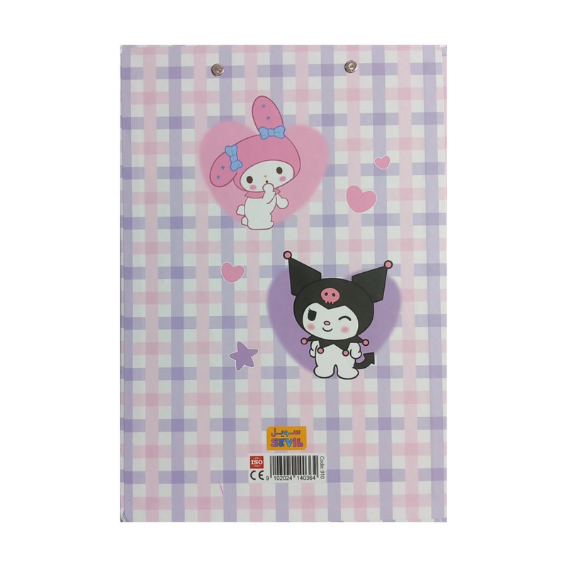 تخته شاسی سویل مدل کرومی طرح کرومی و ملودی کد 110811 سایز A4