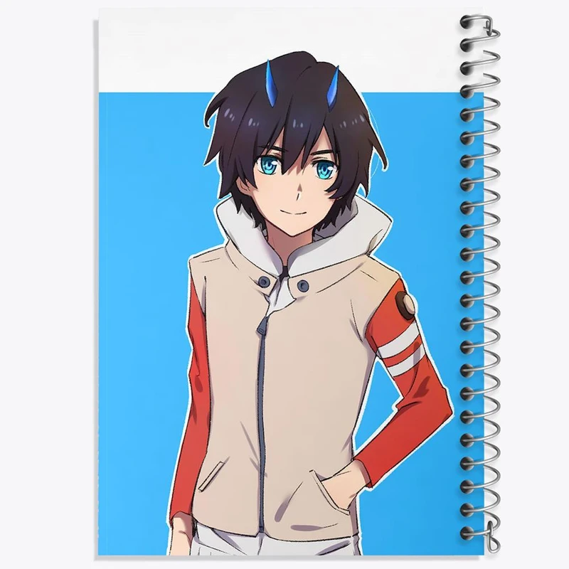 دفتر مشق 100 برگ خندالو طرح هیرو انیمه دارلینگ Darling کد 10514