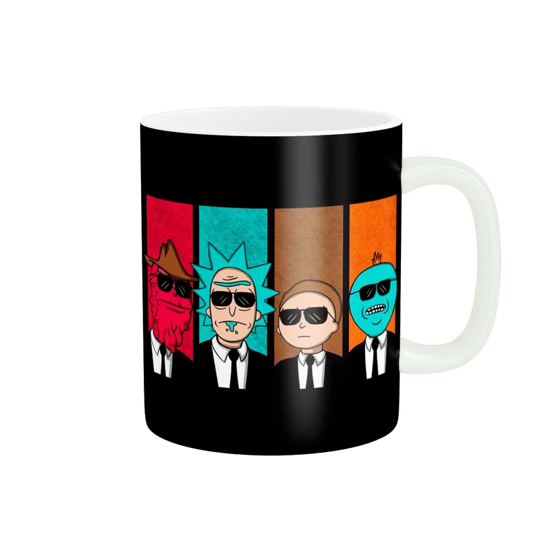 ماگ پاد آفرین طرح ریک و مورتی مدل شخصیت ترند کارتونی کد 279