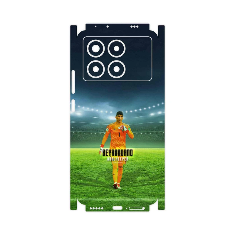 برچسب پوششی ماهوت مدل Alireza Beiranvand-FullSkin مناسب برای گوشی موبایل شیائومی Poco X6 Pro