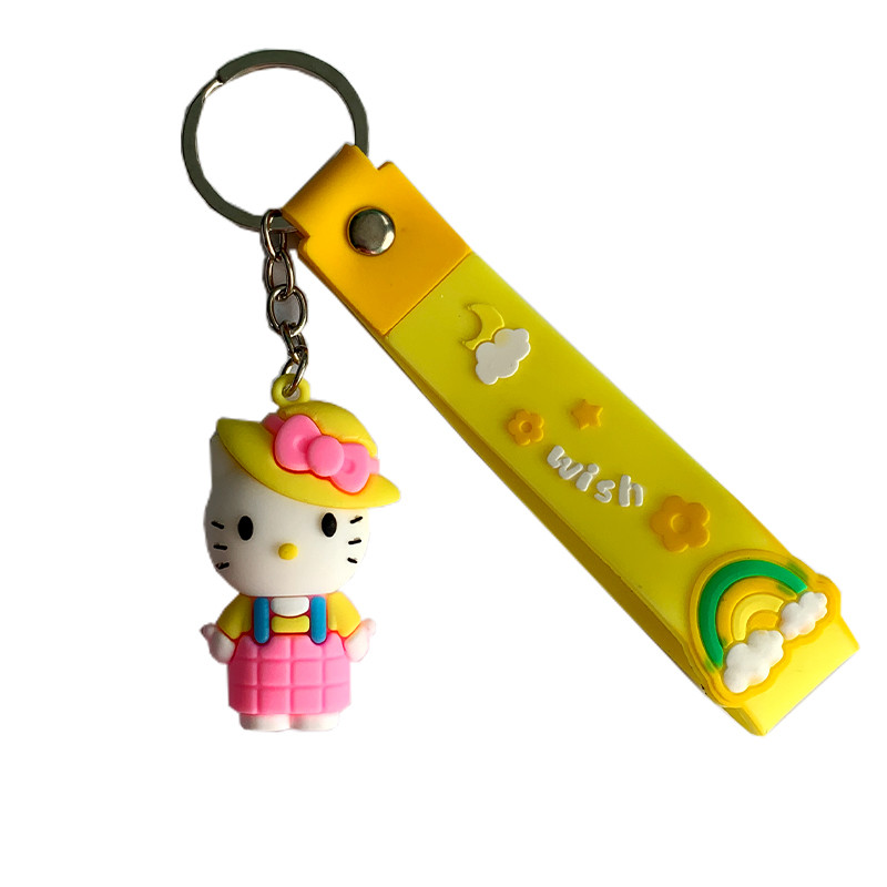 جاکلیدی دخترانه مدل سلیکونی طرح کیتی