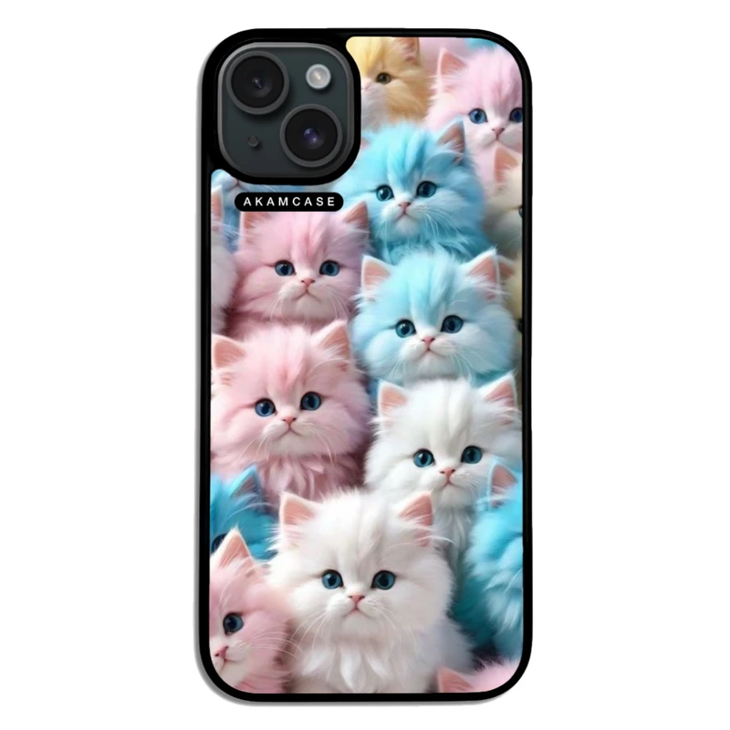 کاور آکام مدل AMC-WA15PLUS-CATS-29 مناسب برای گوشی موبایل اپل iPhone 15 Plus