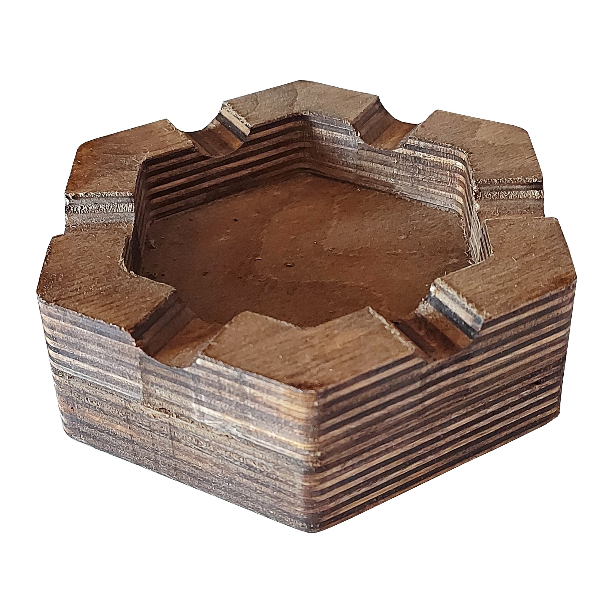 زیرسیگاری مدل شش‌ضلعی