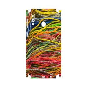 MAHOOT Fabric Texture 9-FullSkin Cover Sticker for Samsung Galaxy M20