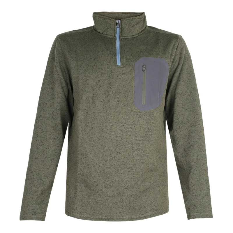 سویشرت مردانه مدل نیم زیپ