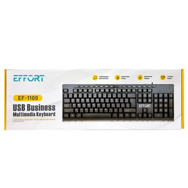 کیبورد ای فورت  مدل EF-1100 2