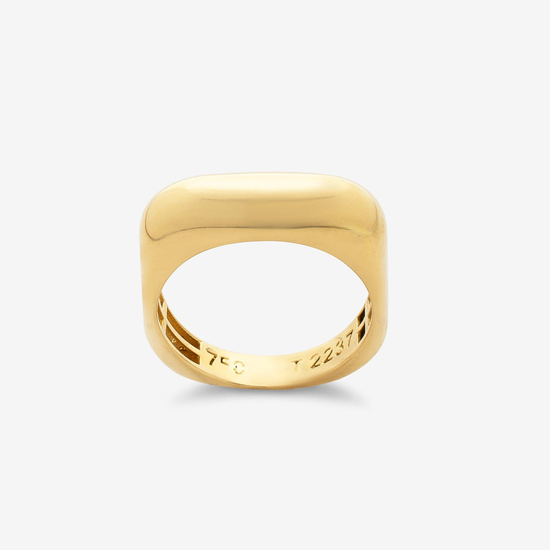 انگشتر طلا 18 عیار زنانه گالری طلا و جواهر هانی مدل موناکو سایز 53